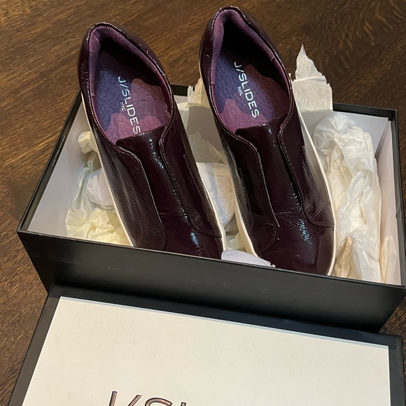 New Slide Leather slide sneakers. Mauve colour. Never worn. - Picture 5 of 5